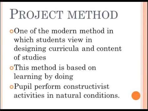 Image result for Project Method of Teaching