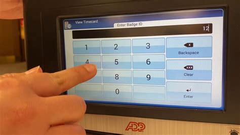 Afbeeldingsresultaten voor ADP Mobile App Clock In