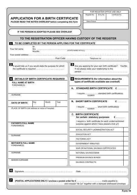 Afbeeldingsresultaten voor Birth Certificate Correction Application Form NYC