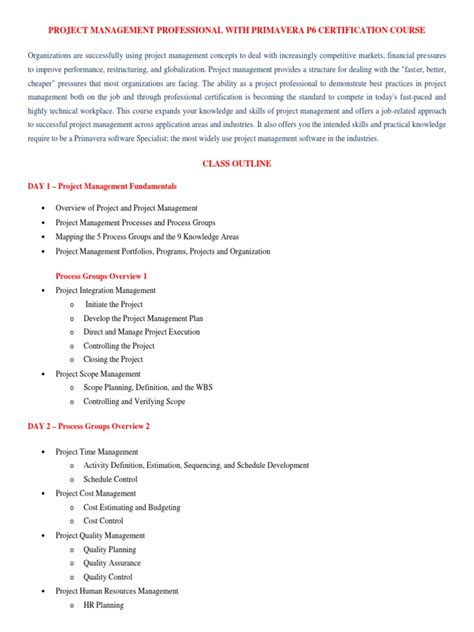 Image result for Project Management Training Course Outline