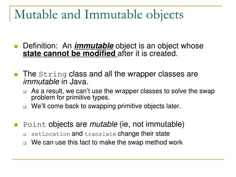 Image result for Example of Immutable Object