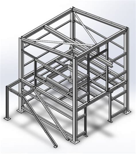 Image result for Steel Structure Design 3D
