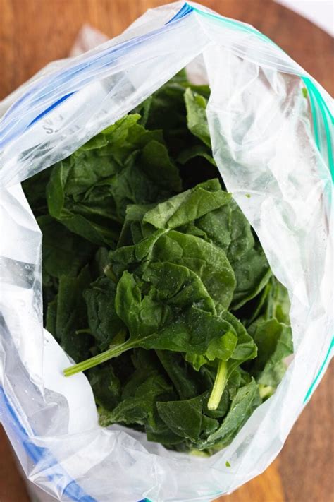 Image result for How to Freeze Spinach Leaves
