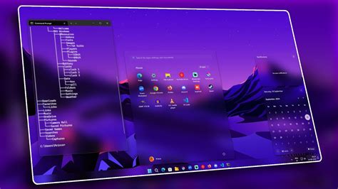 Toradh íomhá ar Windows 11 Translucent Rectangle