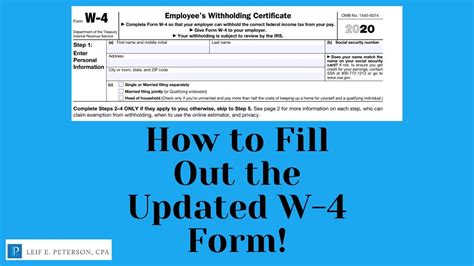 How to Fill Out W-4 Form Online に対する画像結果