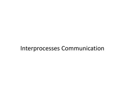 Image result for Define Interprocess