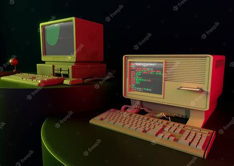 Image result for Retro Computer Desk