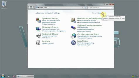 Image result for Windows 7 Control Panel Menu Icons