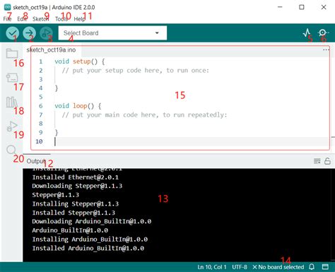 Tampilan Arduino IDE に対する画像結果