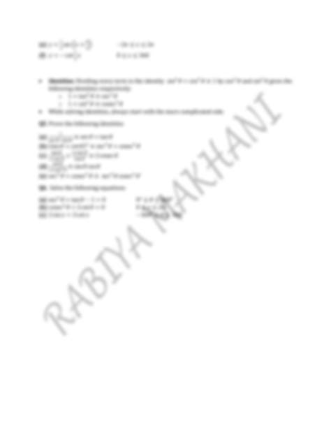 نتيجة الصورة لـ Trigonometry Lecture