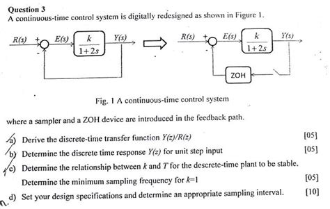 Image result for Continuous Time Control System