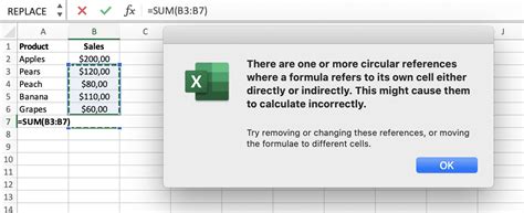 Image result for Check Circular Reference Excel
