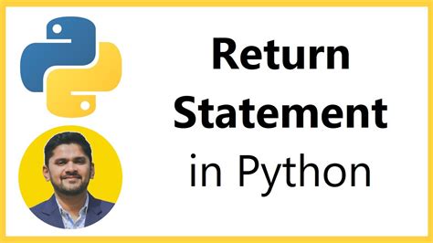 Toradh íomhá ar Return Statement in Python