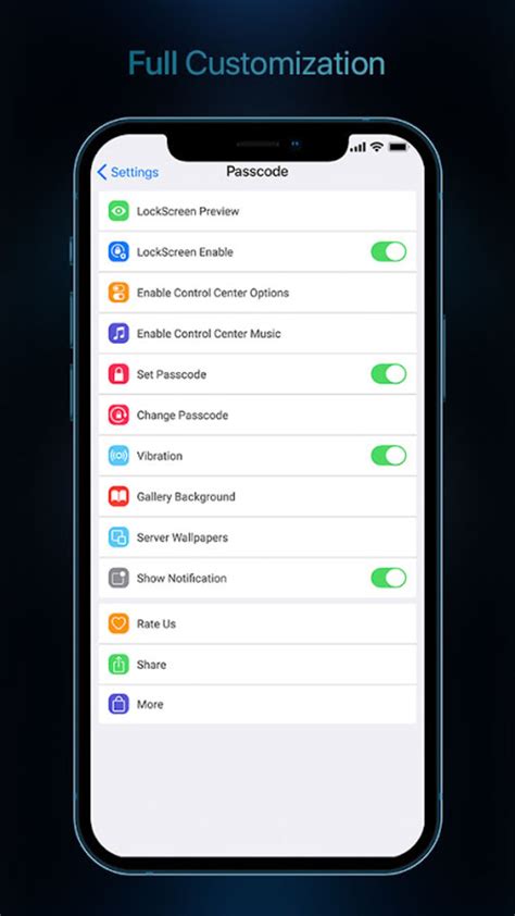 Toradh íomhá ar iPhone 12 Lock Screen Keypad