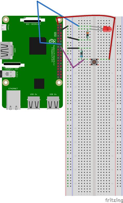 Raspberry Pi Python Switch LED に対する画像結果