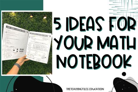 Toradh íomhá ar Math Notebook Ideas