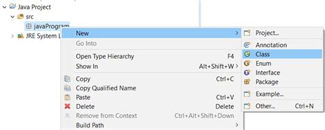 How to Create My Java Program On Eclipse に対する画像結果