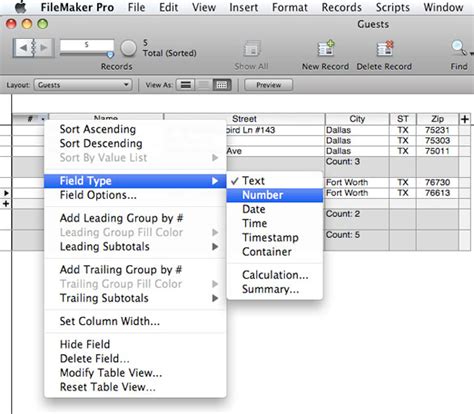 Image result for Creating a Database in FileMaker Pro