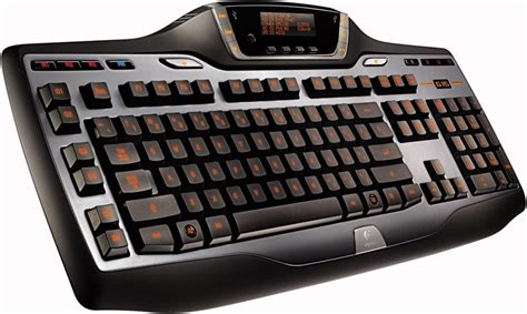 Image result for Logitech Keyboard with LCD Screen