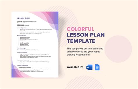 Image result for Lesson Plan Template PDF