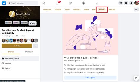Image result for How to Create a Files Tab in a Facebook Group
