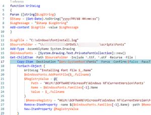Image result for GPO Fonts Install
