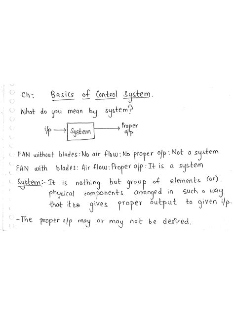Image result for Control System Notes