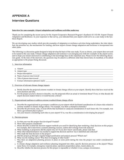 Afbeeldingsresultaten voor Appendix APA Format for Interview Questions