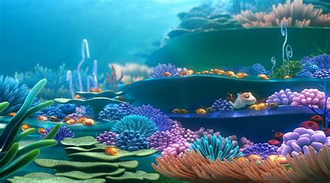 Image result for Finding Nemo Fish Tank Volcano