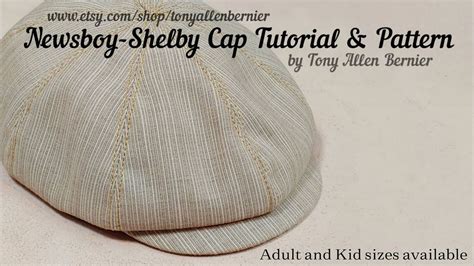 Image result for Newsboy Cap Pattern