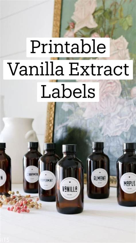 Image result for Sample PDF Labels for Vanilla Extract