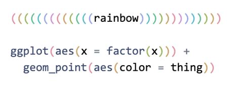 Image result for Python Rainbow Parenthesis
