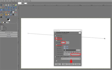 Toradh íomhá ar How to Draw Line