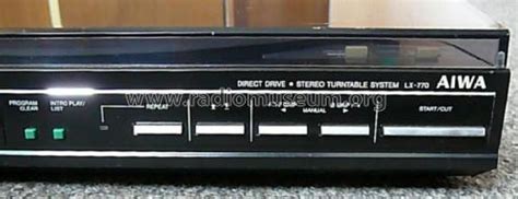 Aiwa Turntable System Repair に対する画像結果