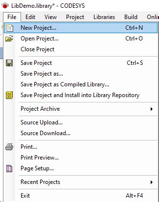 Image result for CoDeSys New Project