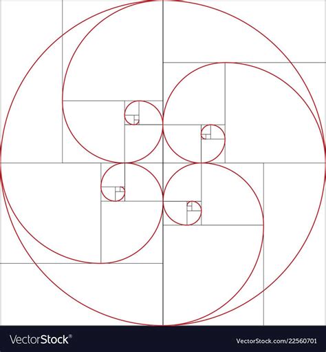 Toradh íomhá ar Fibonacci Geometry