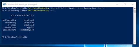 Image result for Execution Policy PowerShell