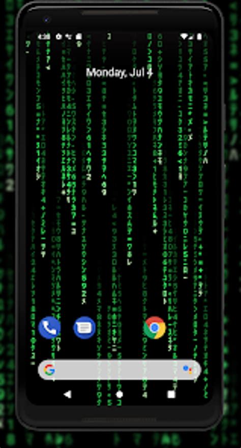 Toradh íomhá ar Matrix Wallpaper Android