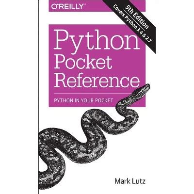 Python Pocket Reference Mark Lutz 5th Edition に対する画像結果