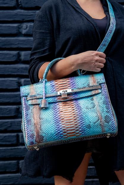 Image result for Styling Python Print Bag Outfit