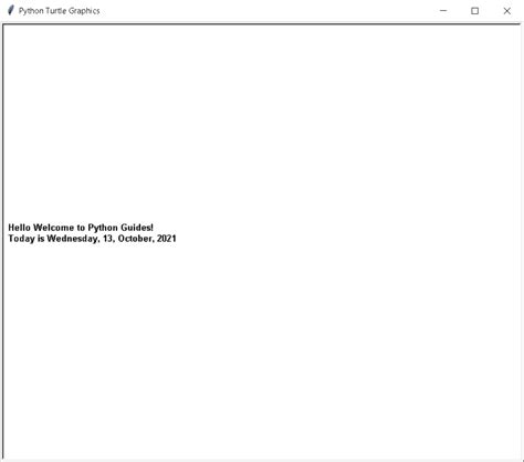 Write Command Python Turtle に対する画像結果