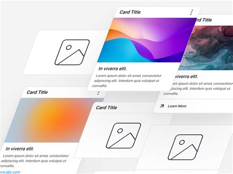 Image result for Card Component UI Design Style Guide Template
