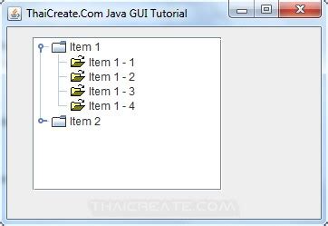 Image result for Java Swing Jtree Example