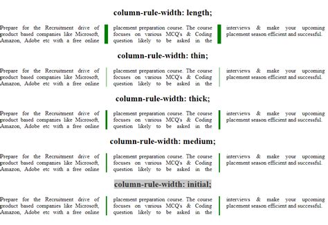 Image result for Table Column Width Box