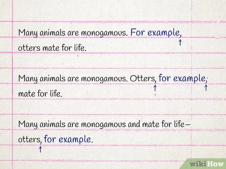 Image result for How to Use for Example in a Sentence