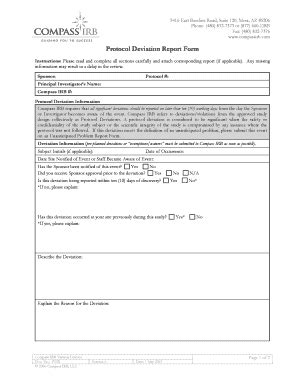 Image result for Deviation Report Example PDF