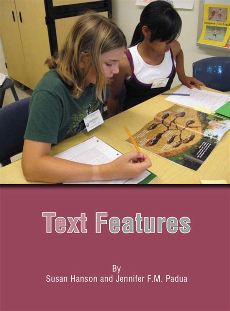 Image result for Text Features Book
