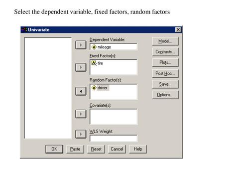 Toradh íomhá ar Anova Table Statistics