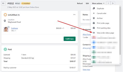 Résultat d’images pour Order Status Screen