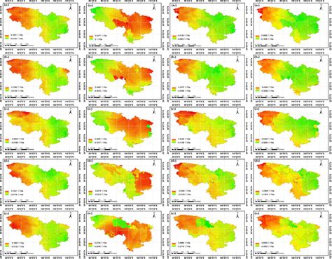תוצאת תמונה עבור Spatial Difference Plot Colour Scale